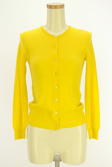 TOMORROWLAND（トゥモローランド）の古着「MACPHEE カラーニットカーディガン（カーディガン・ボレロ）」大画像１へ