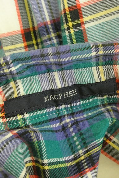 TOMORROWLAND（トゥモローランド）の古着「MACPHEE Aラインチェックシャツ（カジュアルシャツ）」大画像６へ