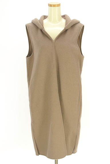 クリックで大画像表示 BEATRICE(ベアトリス)の古着「フーディロングベスト(ベスト・ジレ)」大画像1へ