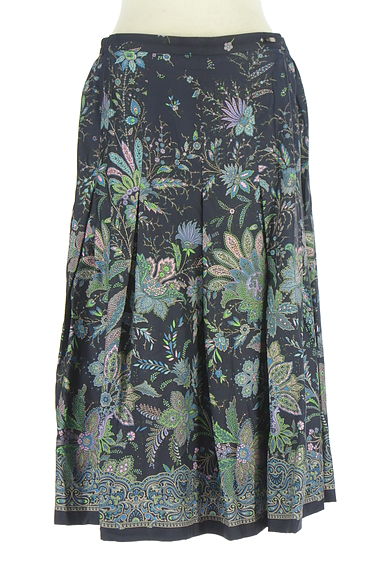 DAKS（ダックス）の古着「花柄ミモレスカート（スカート）」大画像１へ