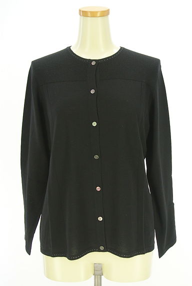 DAKS（ダックス）の古着「ビーズ刺繍カーディガン（カーディガン・ボレロ）」大画像１へ