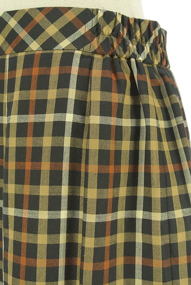 DAKS（ダックス）の古着「ハウスチェック柄ミモレスカート（スカート）」大画像４へ