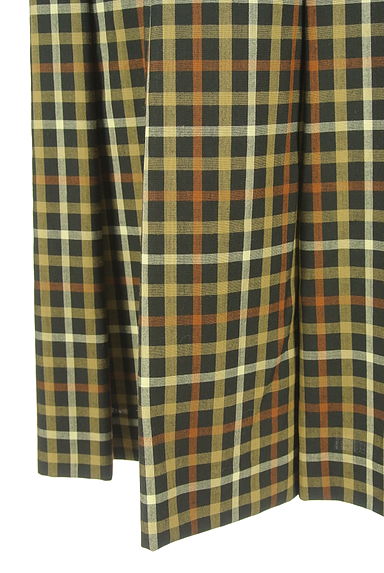 DAKS（ダックス）の古着「ハウスチェック柄ミモレスカート（スカート）」大画像５へ