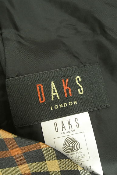 DAKS（ダックス）の古着「ハウスチェック柄ミモレスカート（スカート）」大画像６へ