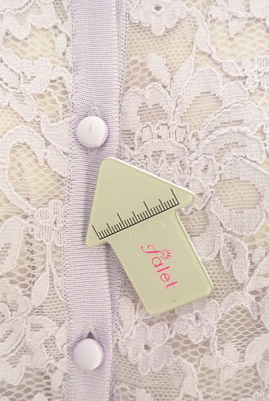 DAKS（ダックス）の古着「フロントレースニットカーディガン（カーディガン・ボレロ）」大画像５へ