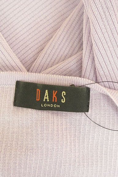 DAKS（ダックス）の古着「フロントレースニットカーディガン（カーディガン・ボレロ）」大画像６へ