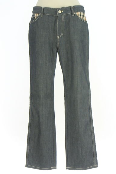 DAKS（ダックス）の古着「チェックポイントストレートデニム（デニムパンツ）」大画像１へ