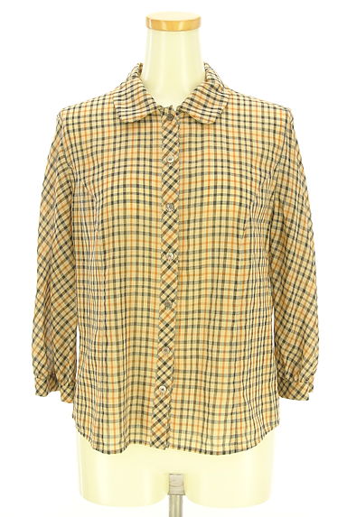 DAKS（ダックス）の古着「ハウスチェックブラウス（ブラウス）」大画像１へ