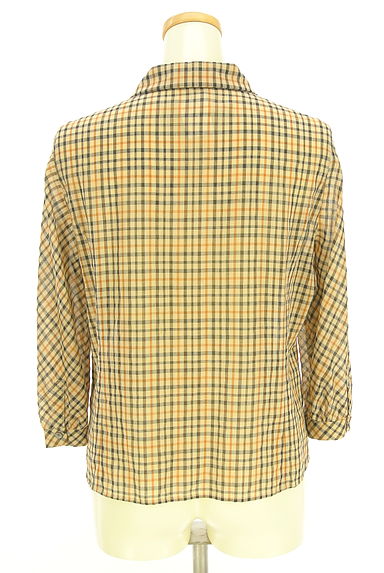 DAKS（ダックス）の古着「ハウスチェックブラウス（ブラウス）」大画像２へ