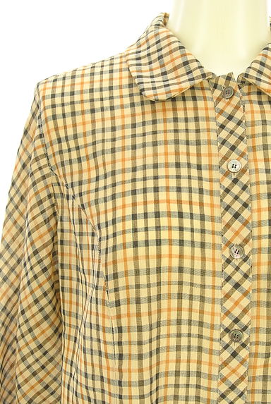 DAKS（ダックス）の古着「ハウスチェックブラウス（ブラウス）」大画像４へ