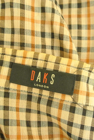 DAKS（ダックス）の古着「ハウスチェックブラウス（ブラウス）」大画像６へ