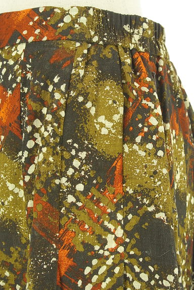 DAKS（ダックス）の古着「膝下丈コットンフレアスカート（スカート）」大画像４へ