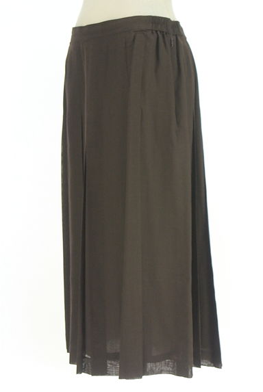 DAKS（ダックス）の古着「膝下丈タックシアースカート（スカート）」大画像３へ