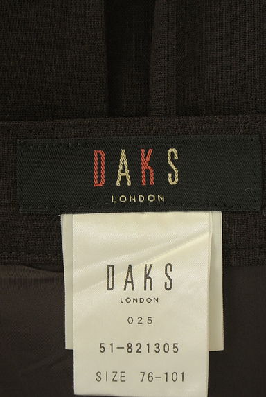 DAKS（ダックス）の古着「膝下丈タックシアースカート（スカート）」大画像６へ