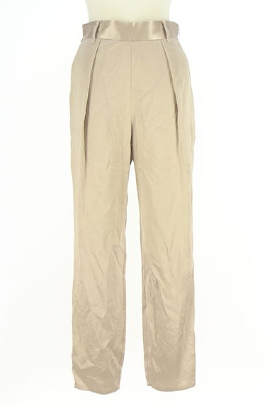 LOUNIE（ルーニィ）の古着「サテンタックテーパードパンツ（パンツ）」大画像１へ