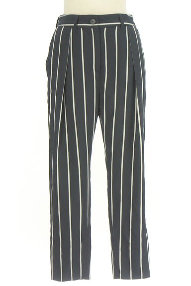 PLST（プラステ）の古着「ストライプテックテーパードパンツ（パンツ）」大画像１へ