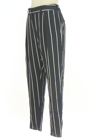 PLST（プラステ）の古着「ストライプテックテーパードパンツ（パンツ）」大画像３へ