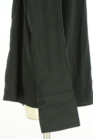 PLST（プラステ）の古着「ベルト付きキーネックフレアブラウス（カットソー・プルオーバー）」大画像５へ