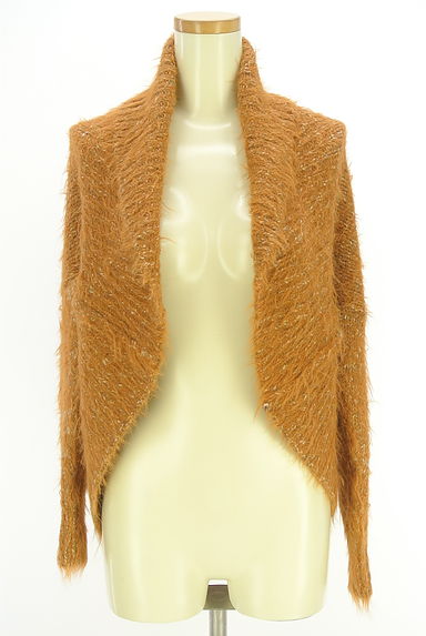 クリックで大画像表示 LOUNIE(ルーニィ)の古着「ふんわりミドルニットボレロ(カーディガン・ボレロ)」大画像1へ