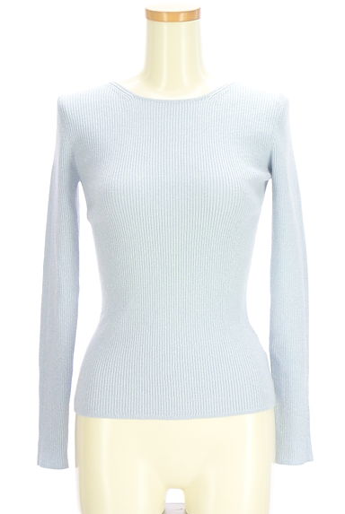 LOUNIE（ルーニィ）の古着「前後2WAYラメリブニット（ニット）」大画像１へ