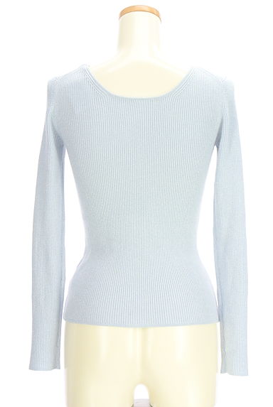 LOUNIE（ルーニィ）の古着「前後2WAYラメリブニット（ニット）」大画像２へ