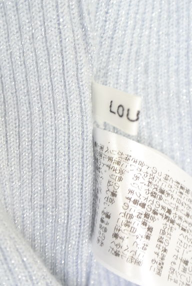 LOUNIE（ルーニィ）の古着「前後2WAYラメリブニット（ニット）」大画像６へ