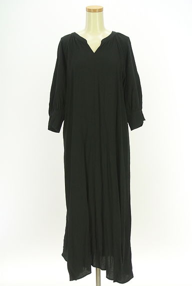 Stola.（ストラ）の古着「7分袖バックリボンロングワンピース（ワンピース・チュニック）」大画像１へ