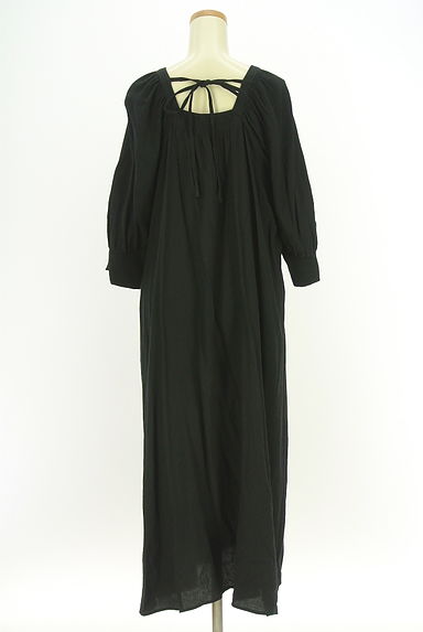 Stola.（ストラ）の古着「7分袖バックリボンロングワンピース（ワンピース・チュニック）」大画像２へ