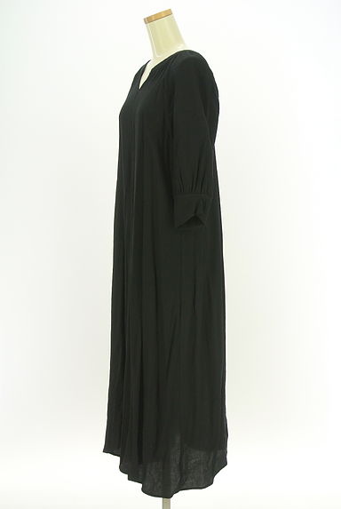 Stola.（ストラ）の古着「7分袖バックリボンロングワンピース（ワンピース・チュニック）」大画像３へ