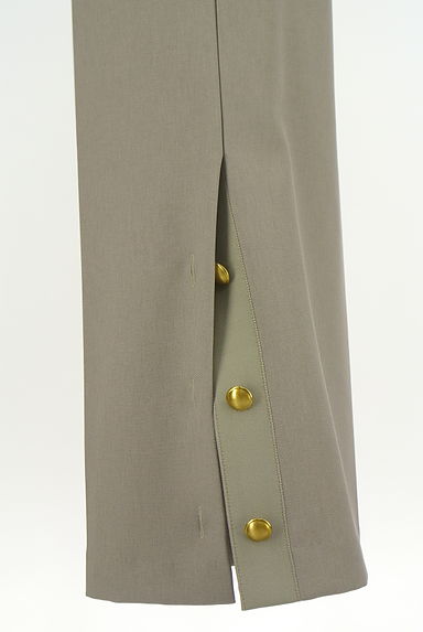 LOUNIE（ルーニィ）の古着「サイドボタンセンタープレスワイドパンツ（パンツ）」大画像５へ