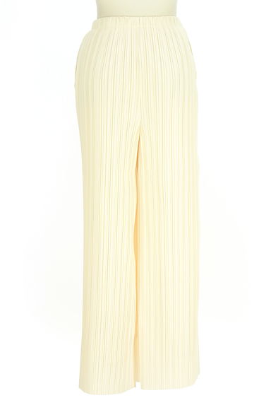 LOUNIE（ルーニィ）の古着「スリットプリーツワイドパンツ（パンツ）」大画像２へ