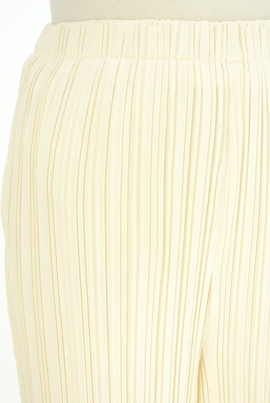 LOUNIE（ルーニィ）の古着「スリットプリーツワイドパンツ（パンツ）」大画像４へ