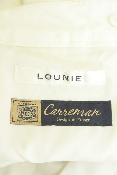 LOUNIE（ルーニィ）の古着「センタープレステーパードパンツ（パンツ）」大画像６へ