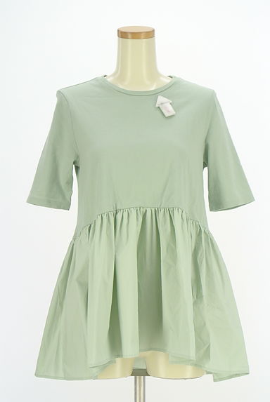 LOUNIE（ルーニィ）の古着「ペプラムカットソー（カットソー・プルオーバー）」大画像４へ