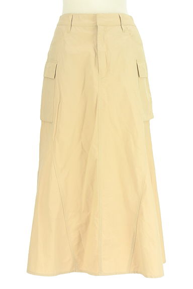 LOUNIE（ルーニィ）の古着「ナイロン混カーゴロングスカート（ロングスカート・マキシスカート）」大画像１へ