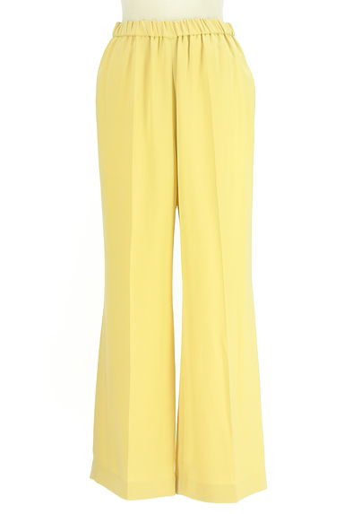 LOUNIE（ルーニィ）の古着「センタープレスワイドパンツ（パンツ）」大画像１へ