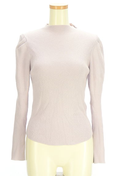 Stola.（ストラ）の古着「パフスリーブハイネックリブニット（ニット）」大画像１へ