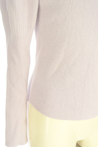 Stola.（ストラ）の古着「パフスリーブハイネックリブニット（ニット）」大画像５へ