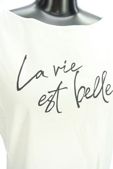 Stola.（ストラ）の古着「フレンチスリーブロゴTシャツ（Ｔシャツ）」大画像４へ