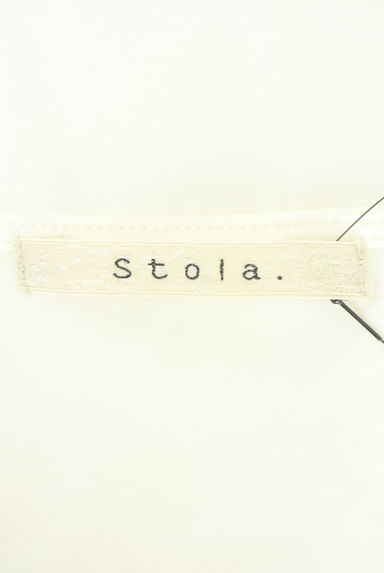 Stola.（ストラ）の古着「フレンチスリーブロゴTシャツ（Ｔシャツ）」大画像６へ