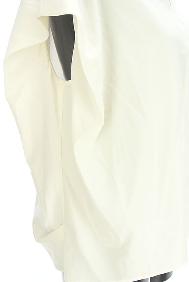 Stola.（ストラ）の古着「ゴールドバー付きシアーブラウス（カットソー・プルオーバー）」大画像５へ