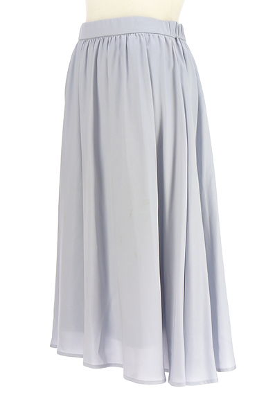 Stola.（ストラ）の古着「膝下丈光沢フレアスカート（スカート）」大画像３へ