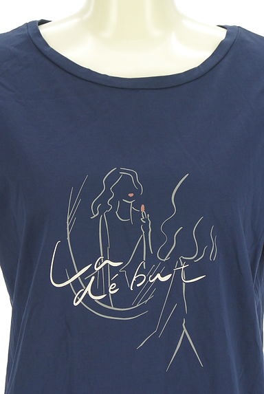 Stola.（ストラ）の古着「ロゴ＆ガールプリントTシャツ（Ｔシャツ）」大画像４へ