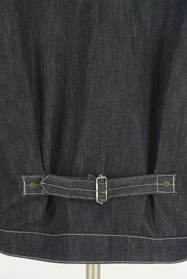 Stola.（ストラ）の古着「オーバーサイズストレッチデニムジャケット（ブルゾン・スタジャン）」大画像５へ