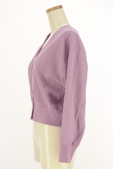 Stola.（ストラ）の古着「Vネックリブカーディガン（カーディガン・ボレロ）」大画像３へ