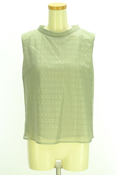 Stola.（ストラ）の古着「ノースリ総レースカットソー（カットソー・プルオーバー）」大画像１へ