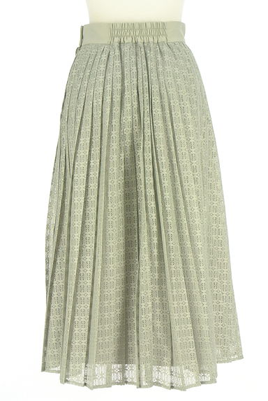 Stola.（ストラ）の古着「総レースプリーツミモレスカート（ロングスカート・マキシスカート）」大画像２へ