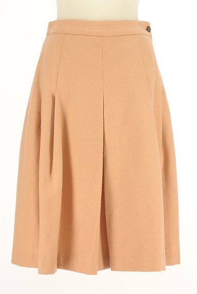 PLST（プラステ）の古着「ミディ丈ウール混タックフレアスカート（スカート）」大画像１へ