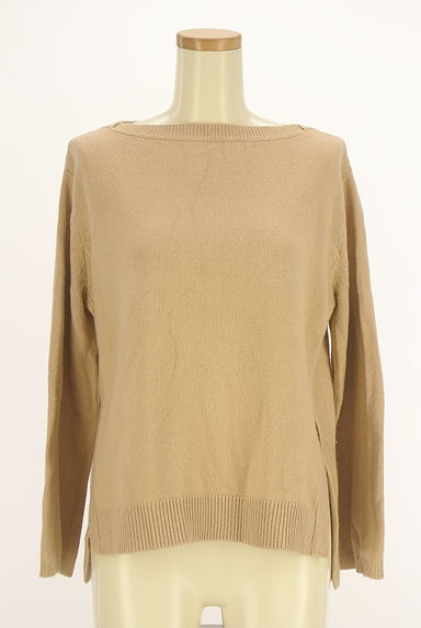 PLST（プラステ）の古着「サイドスリットボートネックニット（ニット）」大画像１へ