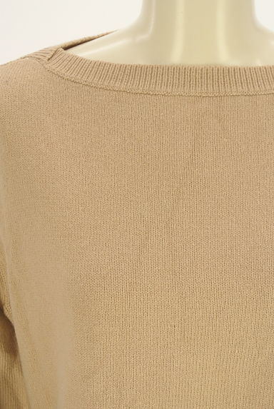 PLST（プラステ）の古着「サイドスリットボートネックニット（ニット）」大画像４へ